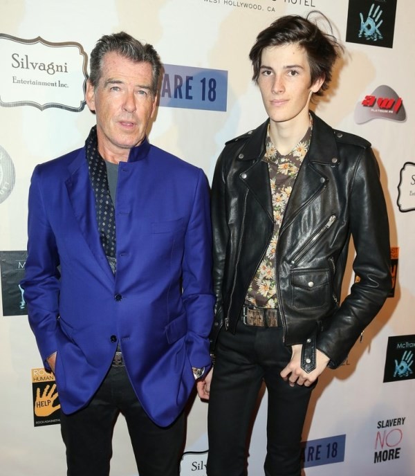 Pierce Brosnan so synom Dylanom